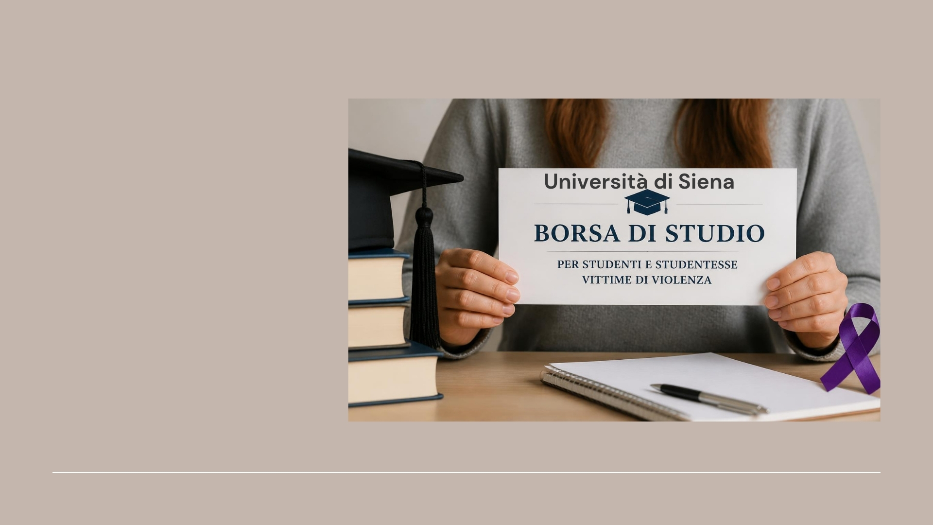 Università di Siena: Bando per una Borsa di Studio a Sostegno dell'equità e dell'inclusione
